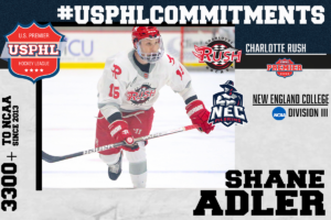 #USPHLCommitments: Charlotte Rush Forward Adler Heading North To New England College