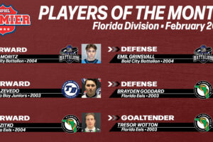 USPHL Premier 2023-24 Florida Division Players Of the Month: February 2024